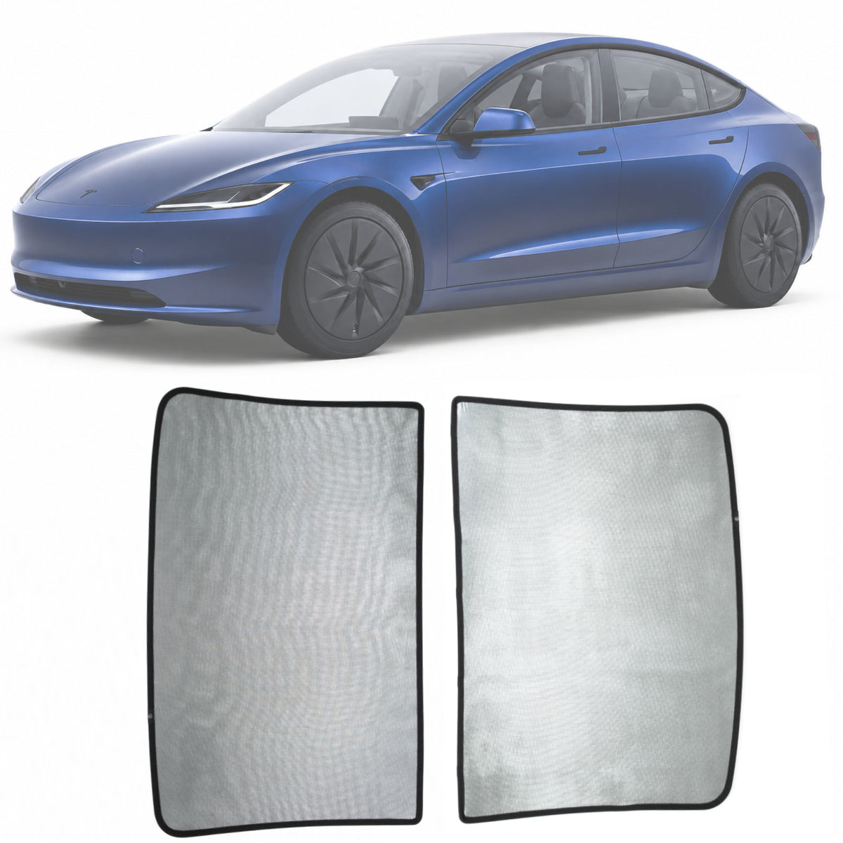 Coverking Roof Shade on Tesla Model 3 glass roof