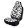 Universal Print Seat Cover (black roses & gray background)
