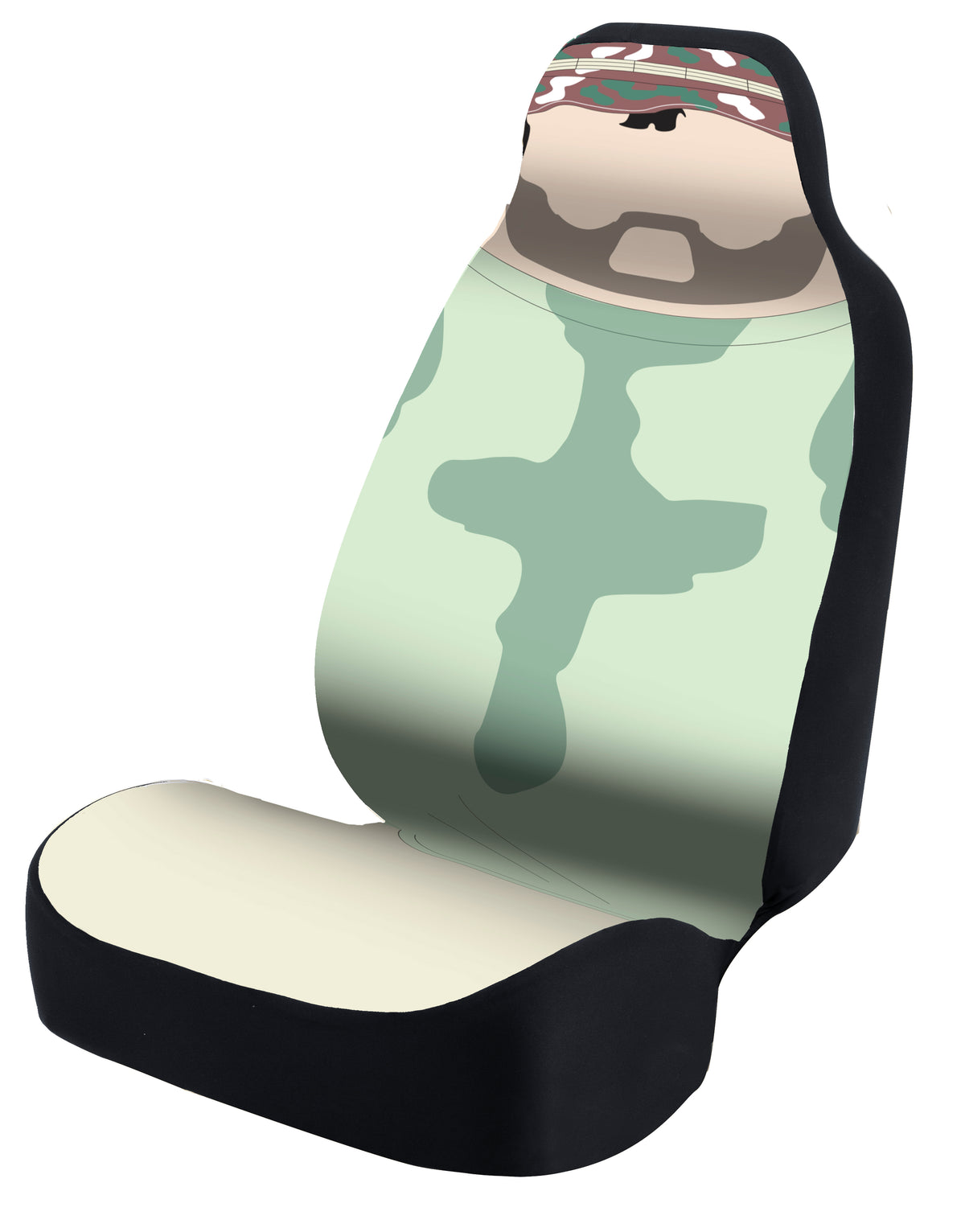 Universal Seat Cover Fashion Print 1pc - Neosupreme - Bill Murray - Caddyshack w/ BlackInterlock Backing