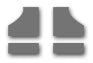 Set of 4 Floor mats