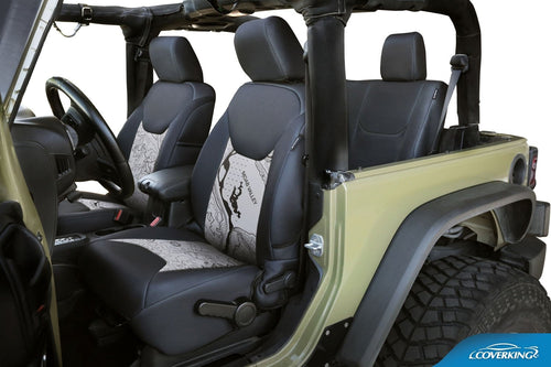 Jeep Gray with Black Topographic
