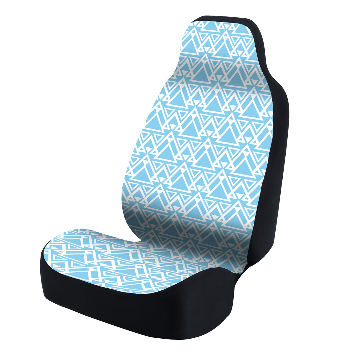 Universal Seat Cover Fashion Print 1pc - Tapestry Triangular Sky under White