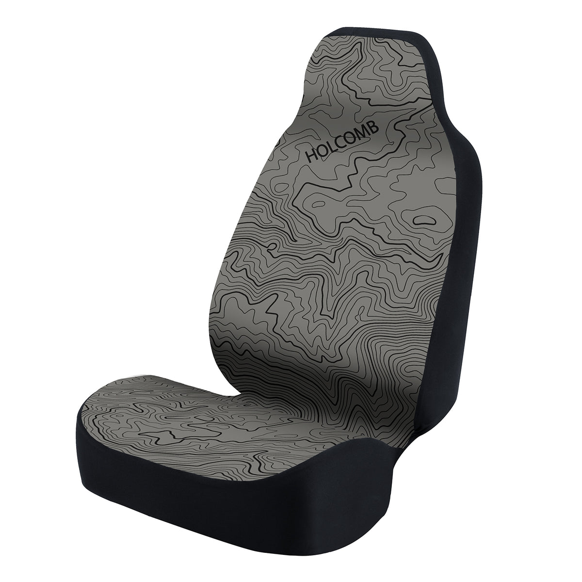 Universal Seat Cover Fashion Print 1Pc - Neosupreme - Graphic Holcomb Gray