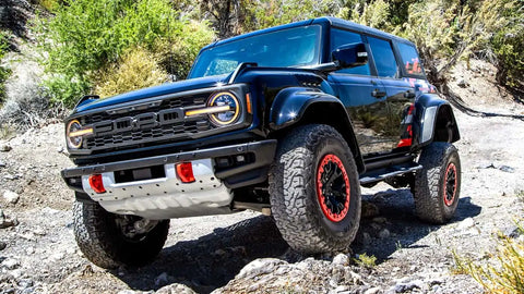 2024 Ford Bronco Raptor Gets Painted Fender Flares, Code Orange Package