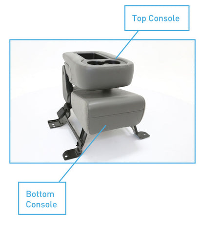 What's the difference between a top console and a bottom console?