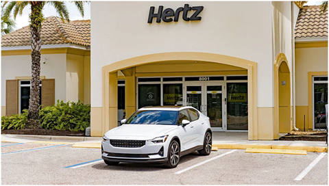 Hertz Will Add 65,000 Polestar 2 EVs To Rental Fleet Over Five Years