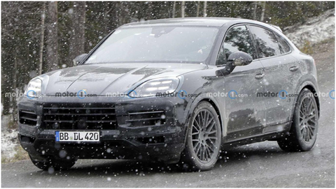 New Porsche Cayenne, Cayenne Coupe Spy Shots