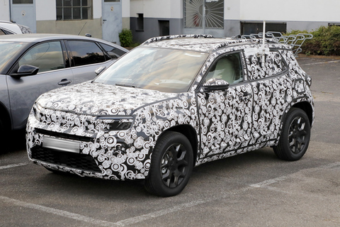 Spy Shots: '23 Jeep Baby Renegade