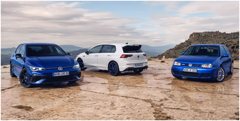 VW Golf R Celebrates 20 Years with More Powerful Special Edition