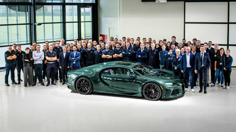 Bugatti Chiron Production Reaches 400 Units, Just 100 to Go