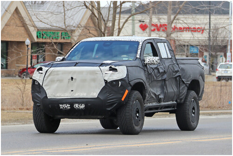 Spy Shots: '23 Chevy Colorado ZR2 Testing in Metro Detroit