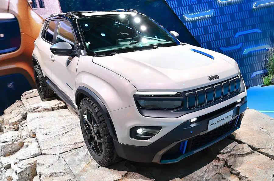 Jeep Avenger 4x4 is a rugged, all-terrain EV concept