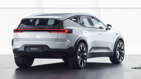 2023 Polestar 3 shows its rear end ahead of October 12 debut