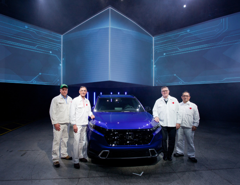 Honda Canada lance la production du CR-V hybride