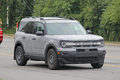 Spy Shots: '23 Ford Bronco Sport Heritage Caught Testing in Dearborn