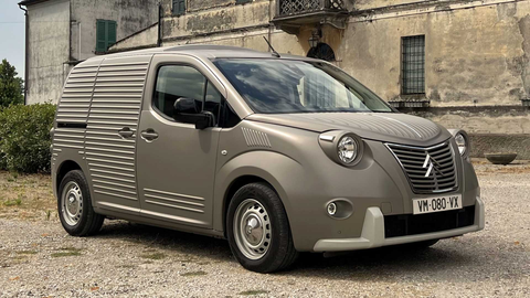 Citroen Berlingo 2CV Fourgonnette Debuts with Retro Look for Modern Van