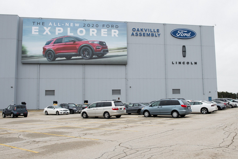 L’usine Ford d’Oakville construira des Ford Explorer et des Lincoln Aviator électrique