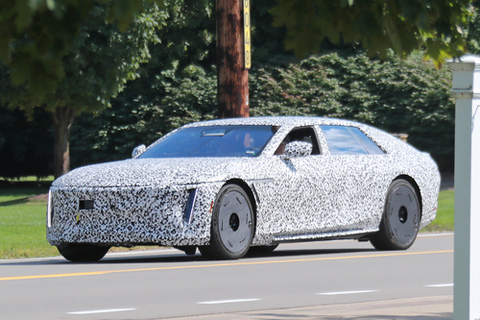 Spy Shots: '25 Cadillac Celestiq Caught on the Road