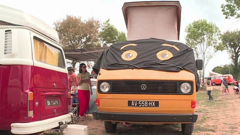 Saône-et-Loire : un festival réunit des passionnés du mythique Combi Volkswagen