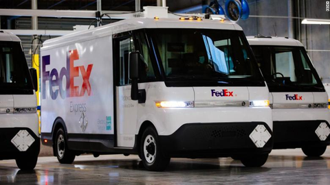 GM Delivers 150 Electric Vans to FedEx