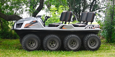 Atlas, the new amphibious electric vehicle from Argo