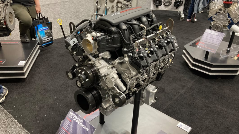 Ford Megazilla crate engine rumbles into Indianapolis