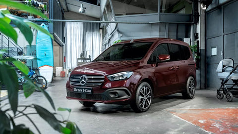 Mercedes-Benz T-class, the new Stylish Compact Van for Europe