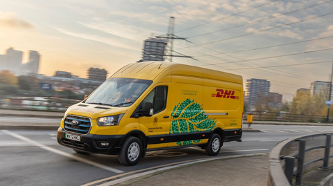 Ford Transit Electric Delivery Vans Added to DHL Fleets