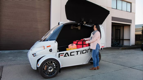 Faction Debuts Driverless Delivery Cars in San Francisco