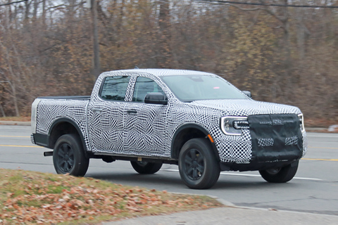 Spy Shots: 2024 Ford Ranger XLT Shows Off Minimal Changes in Dearborn