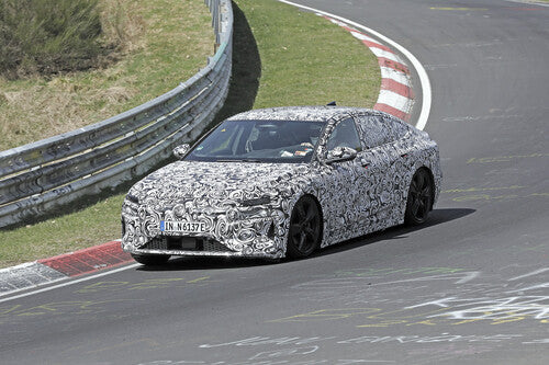 Audi A6 E-tron Caught Getting in Some Ring Time