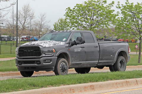 Spy Shots: '23 RAM 3500 HD Caught with Air Intake