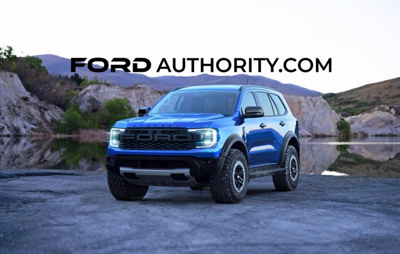 Ford Everest Raptor Renderings Imagine High-Performance Off-Road SUV