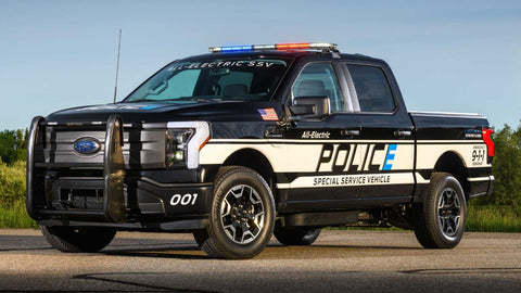 Ford F-150 Lightning Pro SSV Brings 580 Electric HP To Police Force