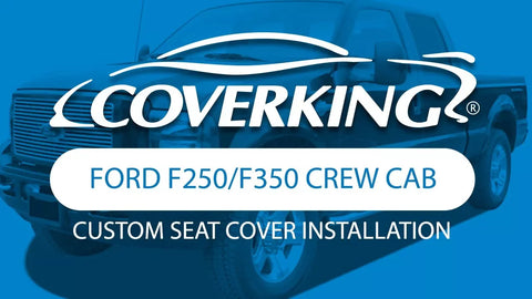 2005-2007 Ford F250/F350 Crew Cab Custom Seat Cover Installation