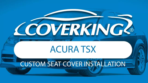 2004-2008 Acura TSX Custom Seat Cover Installation