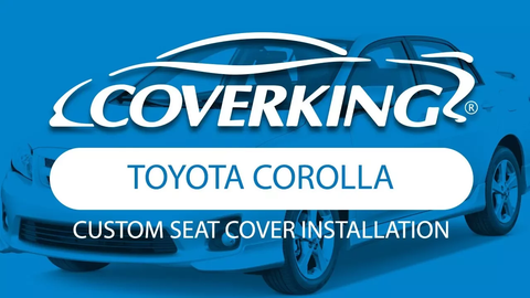 2011-2013 Toyota Corolla Custom Seat Cover Installation