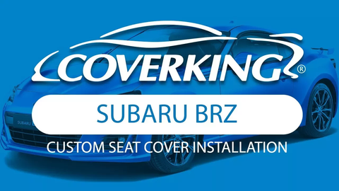 2012-2016 Subaru BRZ Custom Seat Cover Installation