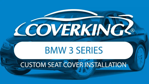 2012-2017 BMW 325i Custom Seat Cover Installation