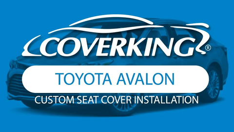 2013-2018 Toyota Avalon Custom Seat Cover Installation