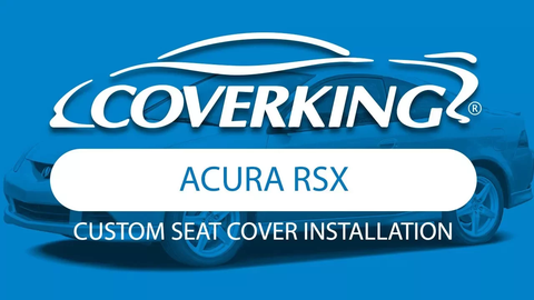 2002-2006 Acura RSX Custom Seat Cover Installation