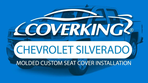 2013-2018 Chevrolet Silverado Molded Custom Seat Cover Installation