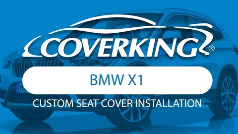 2013-2018 BMW X1 Custom Seat Cover Installation