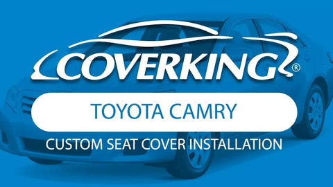2015-2017 Toyota Camry Custom Seat Cover Installation