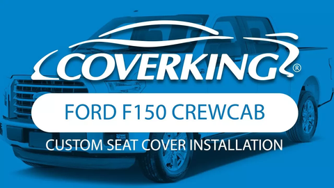 2015-2018 Ford F-150 Crew Cab Custom Seat Cover Installation