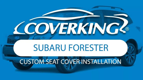 2014-2018 Subaru Forester Custom Seat Cover Installation