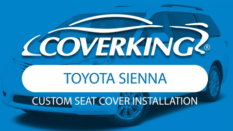 2011-2018 Toyota Sienna Custom Seat Cover Installation