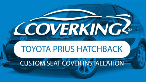 2016-2018 Toyota Prius HatchBack Custom Seat Cover Installation