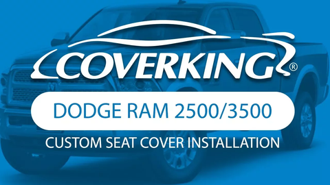 2016-2018 Dodge Ram 1500 Custom Seat Cover Installation