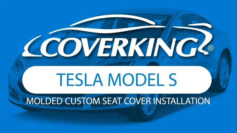 2012-2018 Tesla Model S Molded Seat Cover - All seats except "Next Gen"